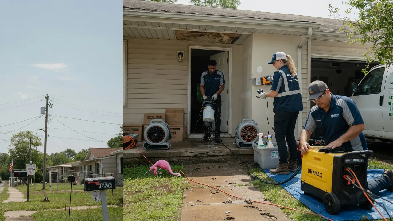 Storm Damage Water Removal in Morristown, OH near me